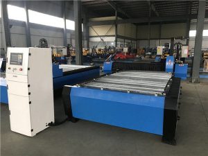 Առևտրի ապահովում էժան գնի դյուրակիր կտրող CNC պլազմային կտրող մեքենա չժանգոտվող պողպատից պատրաստված երկաթի համար