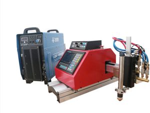 դյուրակիր cnc պլազմա, գազ, բոց, օքոգեն թերթի մետաղի կտրող սարք THC- ով